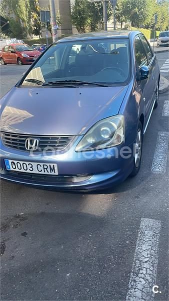 Azul Usado 2003 Honda Civic ES Berlina | 2500 € (Precio justo) - Imagen 1/4