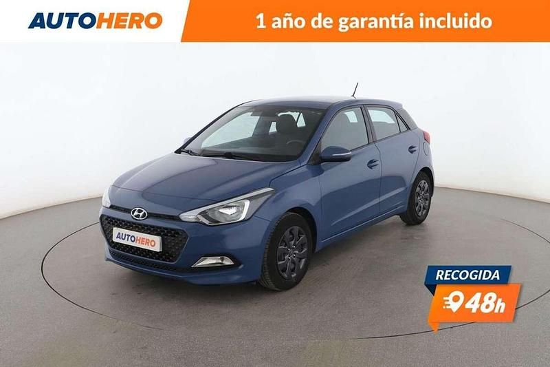 Azul Usado 2017 Hyundai i20 Berlina | 11.499 € (Precio justo) - Imagen 1/3