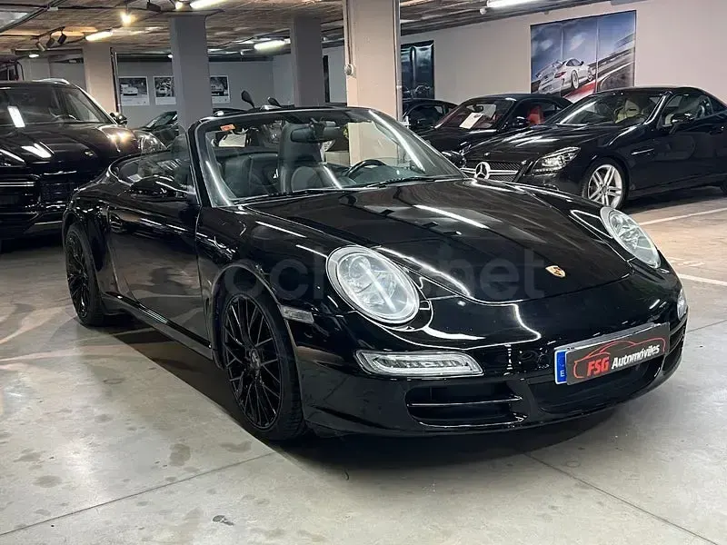 Usado Porsche 911 Carrera Cabriolet 325 CV (239 kW) 2006 Negro Descapotable