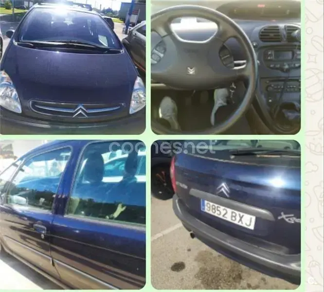 Usado Citroën Xsara Picasso 90 CV (66 kW) 2000 Azul Monovolumen