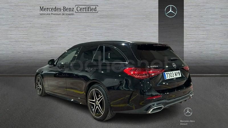 Usado Mercedes C220 200 CV (147 kW) 2024 Negro Familiar