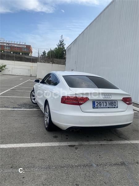 Usado Audi A5 Sportback 143 CV (105 kW) 2010 Blanco Utilitario