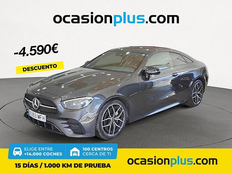 Gris / plata Usado 2023 Mercedes E220 Coupe | 49.300 € (Un poco caro) - Imagen 1/4