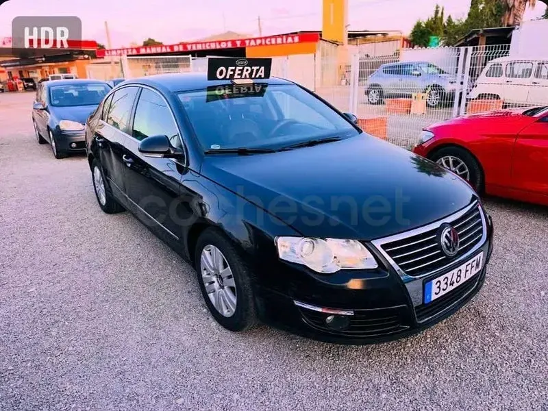 Usado VW Passat Advance 140 CV (102 kW) 2007 Negro Berlina