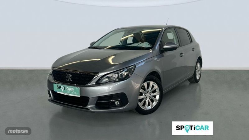 Usado Peugeot 308 Style 101 CV (74 kW) 2019 Gris Berlina