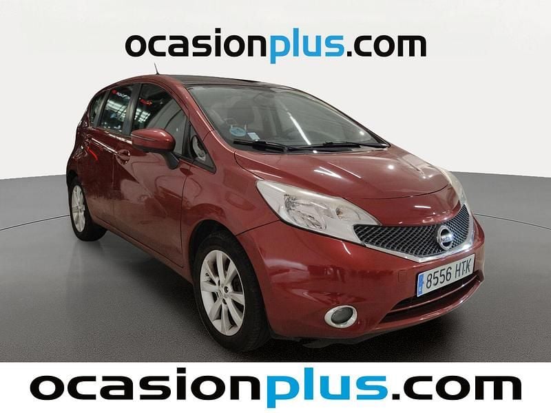 Usado Nissan Note Tekna 80 CV (58 kW) 2013 Rojo Utilitario