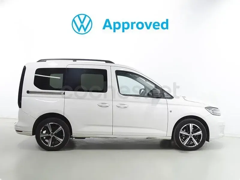 Usado VW Caddy 122 CV (89 kW) 2024 Blanco Monovolumen