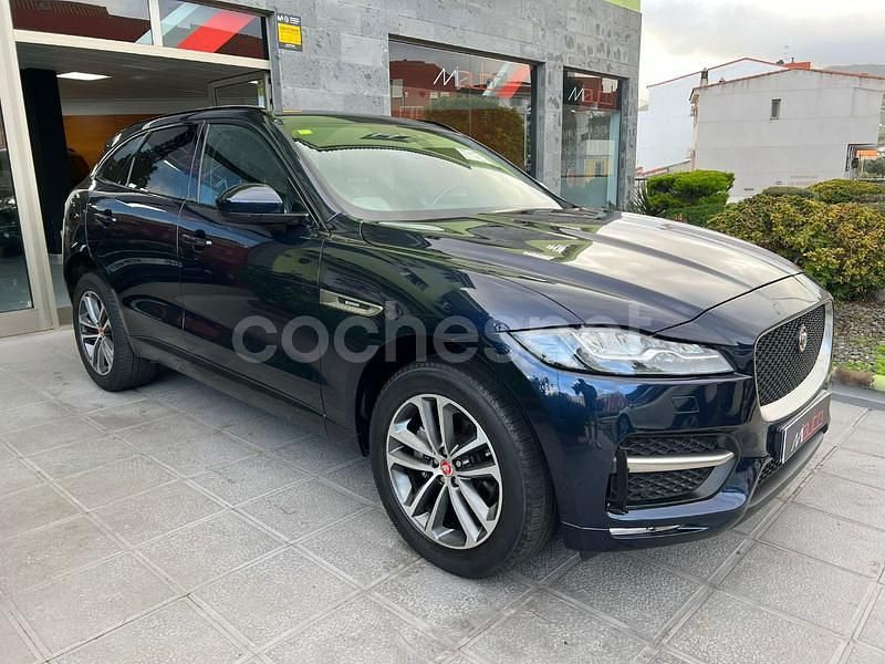 Usado Jaguar F-Pace Pure 180 CV (132 kW) 2016 Azul SUV