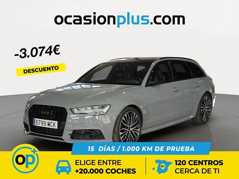Gris Usado 2017 Audi A6 S-Line Familiar | 38.426 € - Imagen 1/4