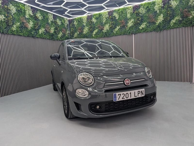 Usado Fiat 500C Connect 70 CV (51 kW) 2022 Gris Descapotable