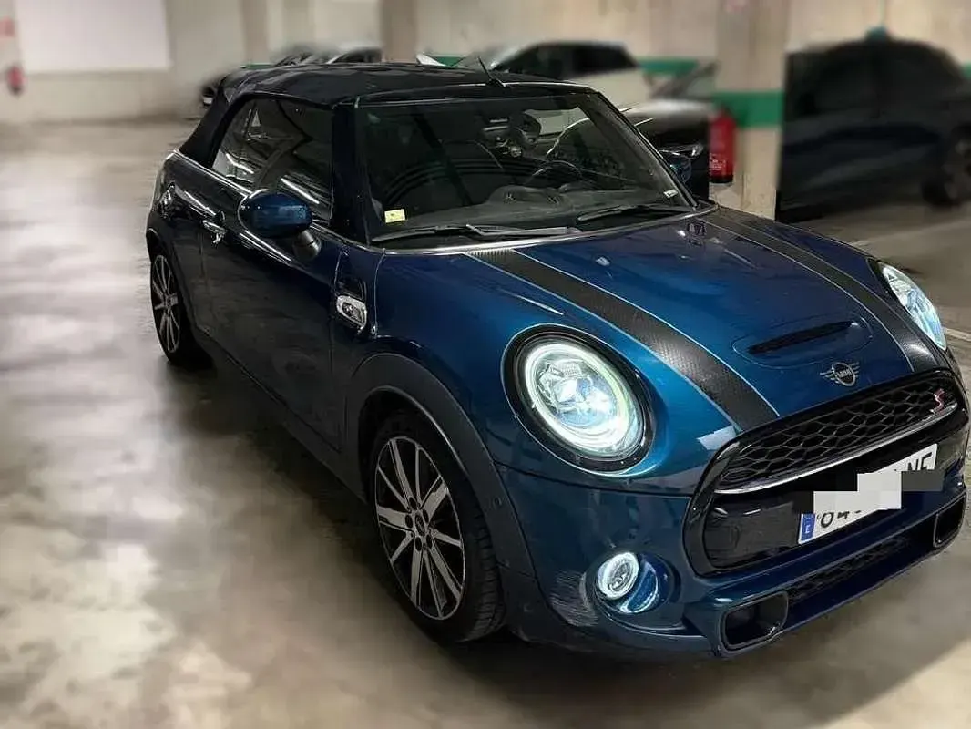 Usado Mini Cooper S Cabriolet 184 CV (135 kW) 2021 Azul Descapotable