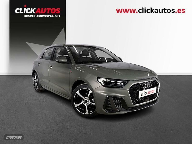 Usado Audi A1 S-Line 95 CV (69 kW) 2023 Gris Utilitario