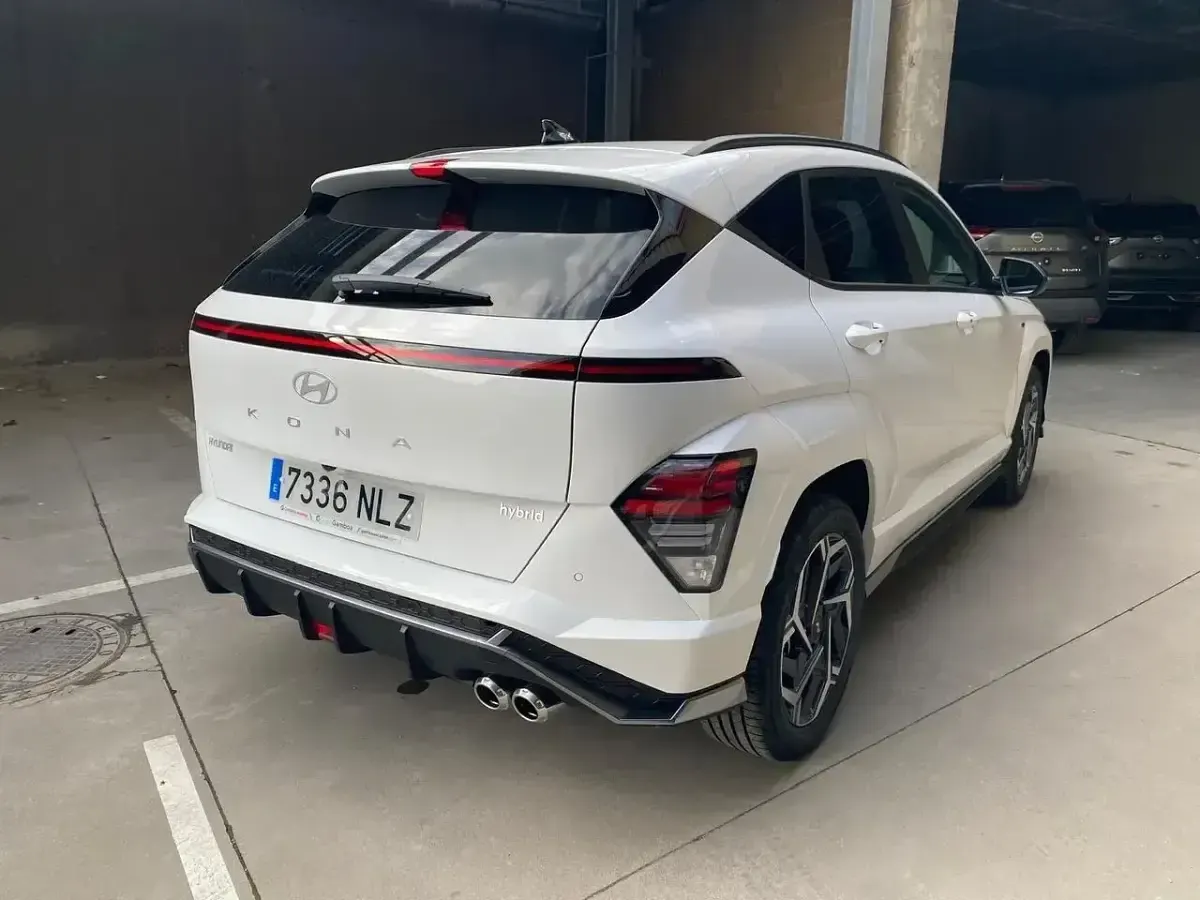 Nieuw Hyundai Kona N Line 138 PK (101 kW) 2026 Wit SUV