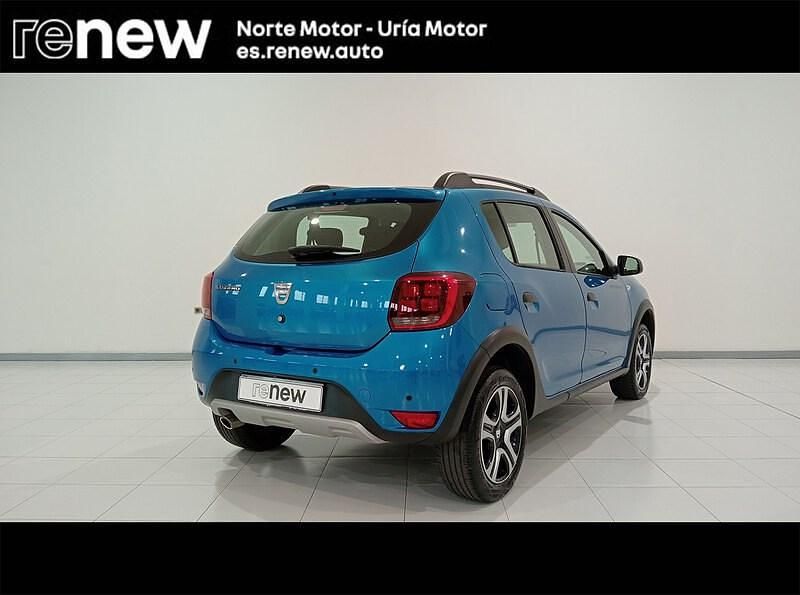 Usado Dacia Sandero Stepway 100 HP (73 kW) 2021 Azul Sedan