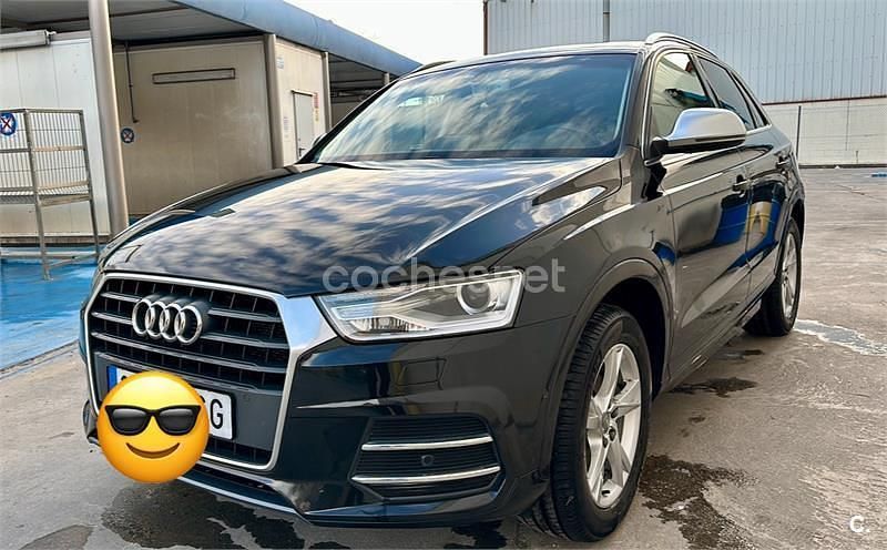 Usado Audi Q3 Ambiente 140 CV (102 kW) 2015 Negro SUV