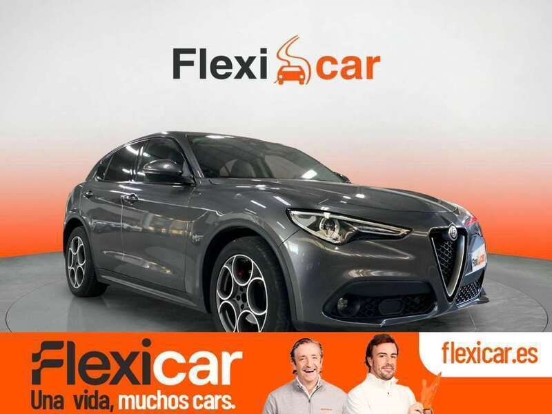 Gris Usado 2019 Alfa Romeo Stelvio Super SUV | 18.990 € (Precio justo) - Imagen 1/4