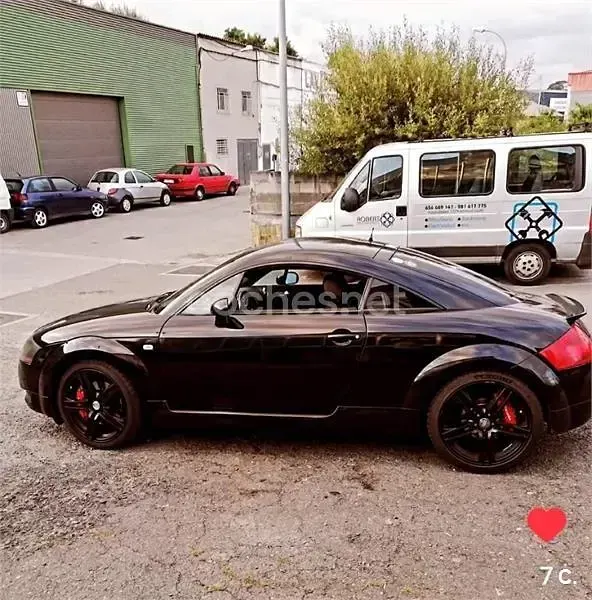 Usado Audi TT 225 CV (165 kW) 2000 Negro Coupe