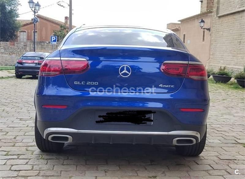 Usado Mercedes GLC200 197 CV (144 kW) 2020 Azul SUV