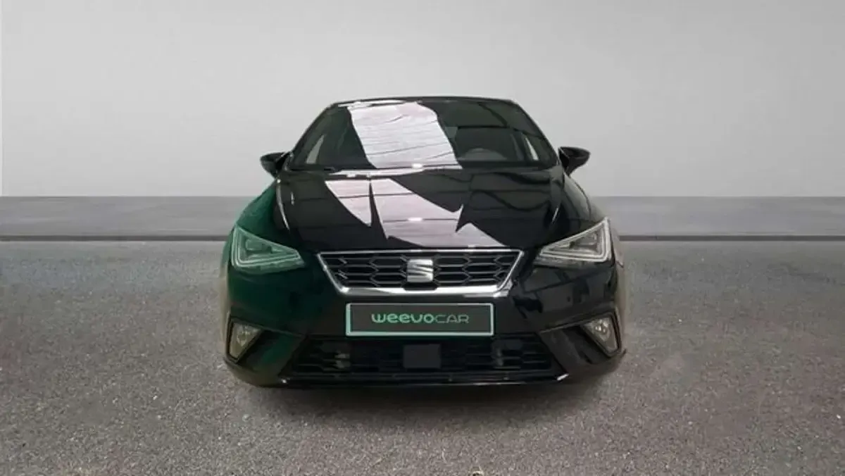 Usado Seat Ibiza FR 150 CV (110 kW) 2024 Negro Utilitario