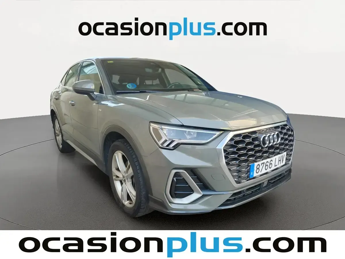 Usado Audi Q3 Sportback S-Line 150 CV (110 kW) 2020 Gris SUV