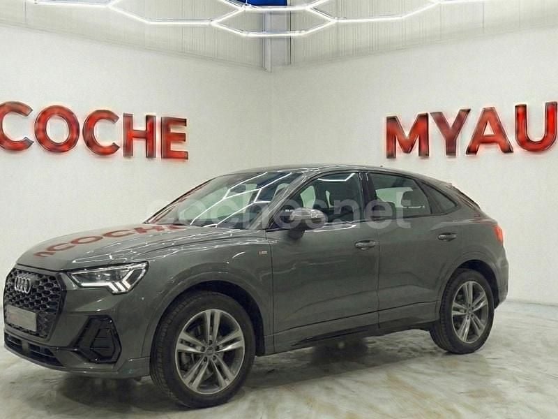 Gris / plata Usado 2022 Audi Q3 Sportback Comfort SUV | 28.900 € (Super precio) - Imagen 1/4