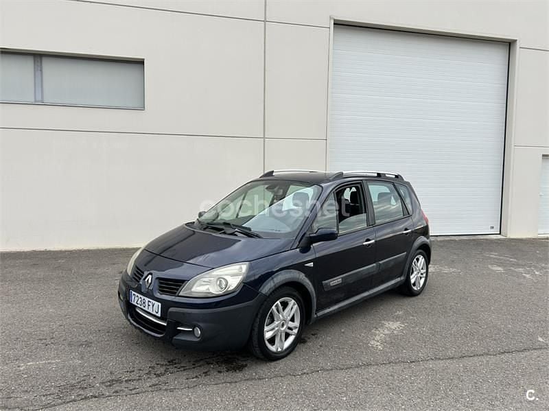 Azul Usado 2007 Renault Scénic II Dynamique Monovolumen | 2300 € (Buen precio) - Imagen 1/4