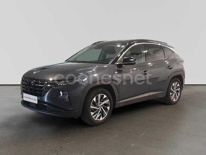Gris / plata Usado 2021 Hyundai Tucson SUV | 22.990 € (Un poco caro) - Imagen 1/4