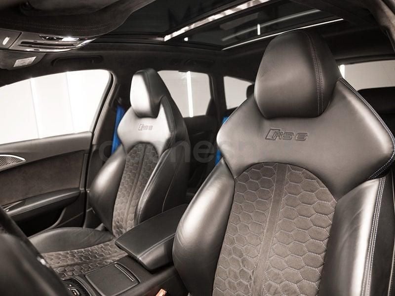 Usado Audi RS6 Performance 605 CV (444 kW) 2018 Azul Familiar