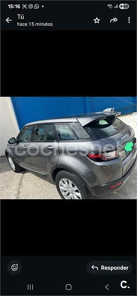 Gris / plata Usado 2017 Land Rover Range Rover evoque HSE SUV | 16.000 € (Super precio) - Imagen 1/4