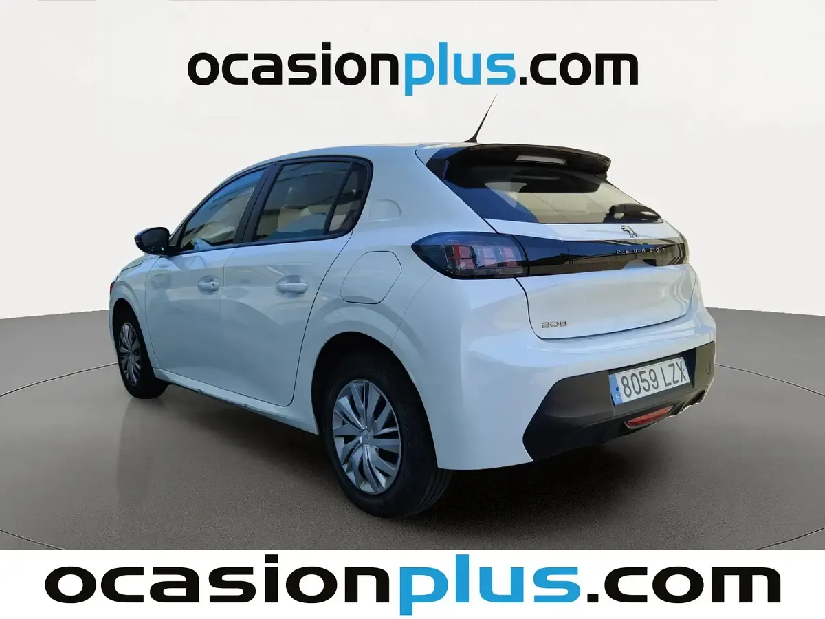 Usado Peugeot 208 Active 102 CV (75 kW) 2022 Blanco Utilitario