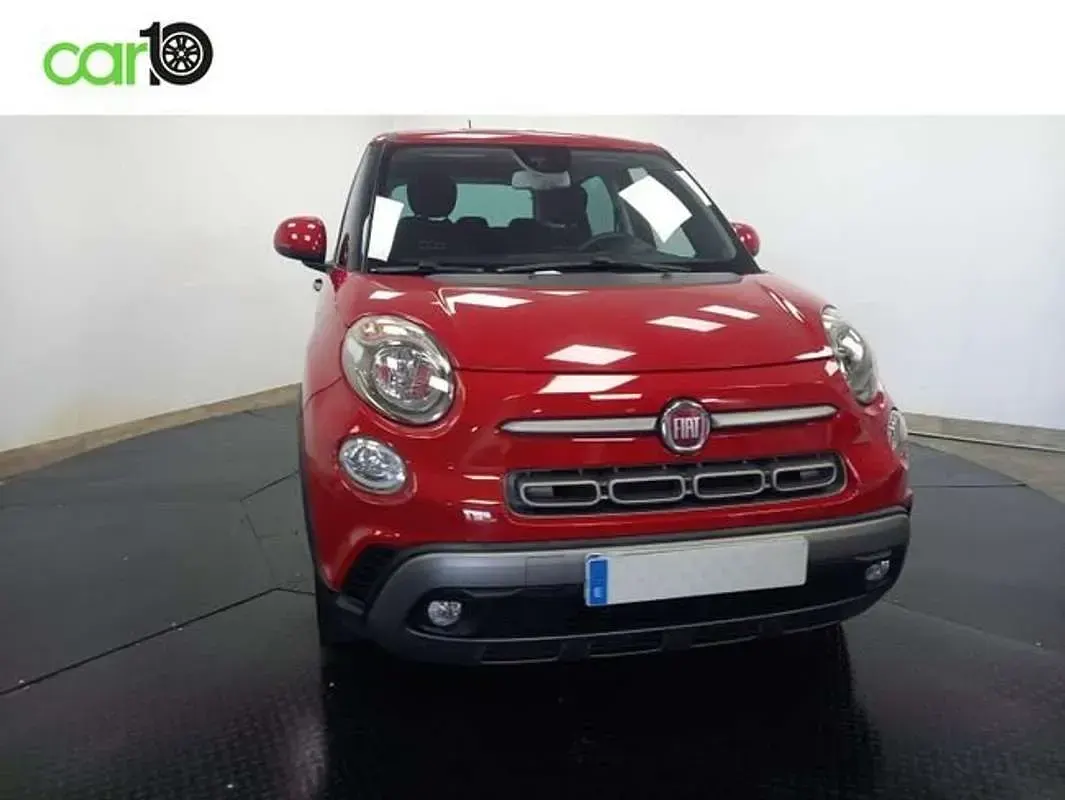 Usado Fiat 500L Cross 95 CV (69 kW) 2019 Rojo Monovolumen