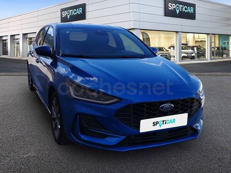 Usado Ford Focus ST-Line 125 CV (91 kW) 2023 Azul Berlina