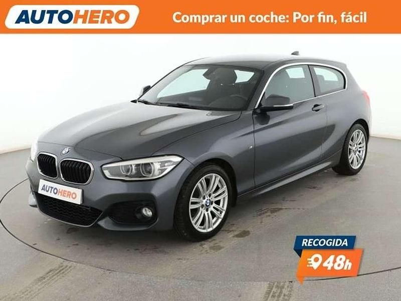 Usado BMW 118 Sport Line 150 CV (110 kW) 2015 Gris Utilitario