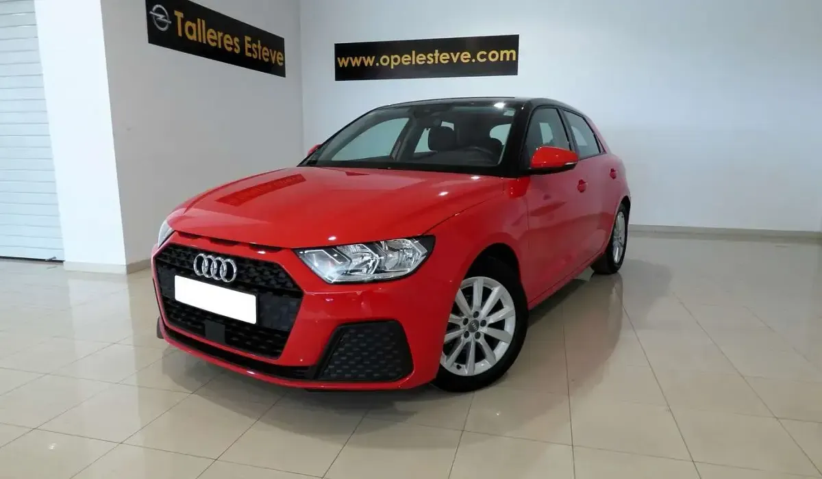 Usado Audi A1 Sportback Advanced Plus 95 CV (69 kW) 2020 Rojo Utilitario