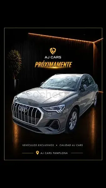 Usado Audi Q3 S-Line 150 CV (110 kW) 2022 Gris / plata SUV