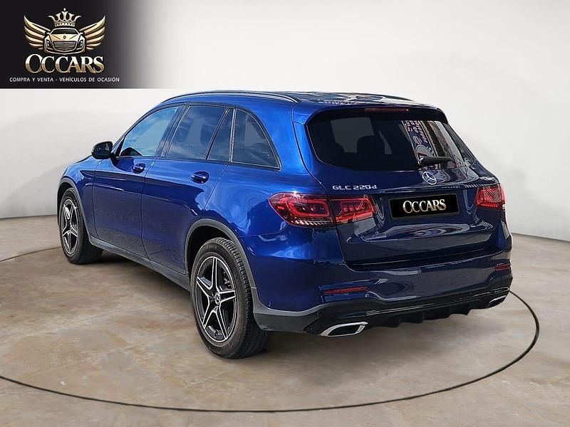 Usado Mercedes GLC220 194 CV (142 kW) 2020 Azul