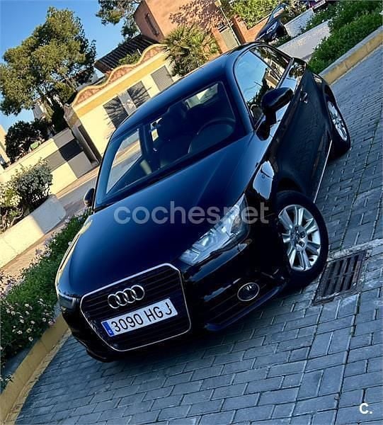 Usado Audi A1 Ambition 90 CV (66 kW) 2011 Negro Utilitario