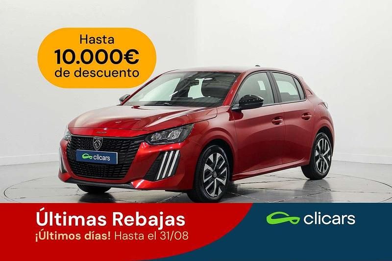 Rojo Usado 2024 Peugeot 208 Active Utilitario | 13.190 € (Super precio) - Imagen 1/4