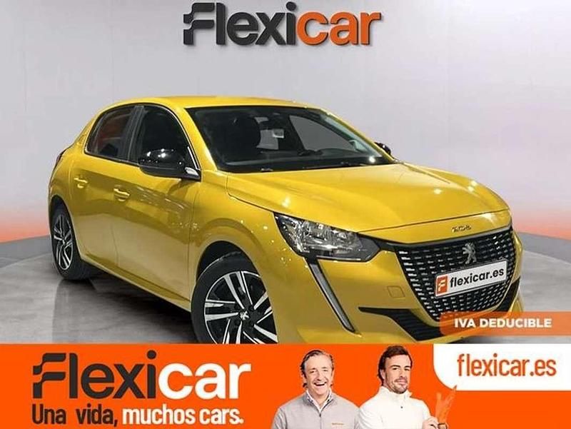 Amarillo Usado 2023 Peugeot 208 Active Utilitario | 11.390 € (Buen precio) - Imagen 1/4