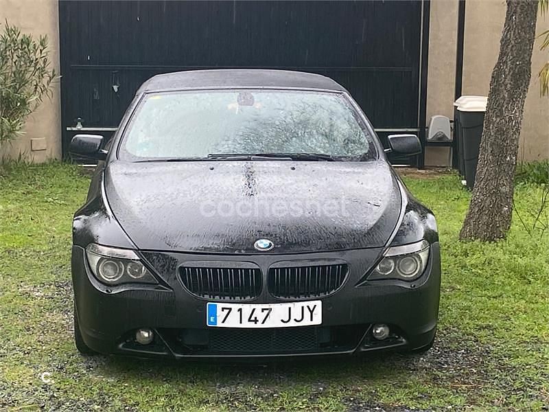 Usado BMW 645 Cabriolet 333 CV (244 kW) 2005 Negro Descapotable