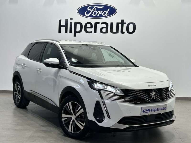 Blanco Usado 2022 Peugeot 3008 Allure SUV | 16.300 € (Precio justo) - Imagen 1/4