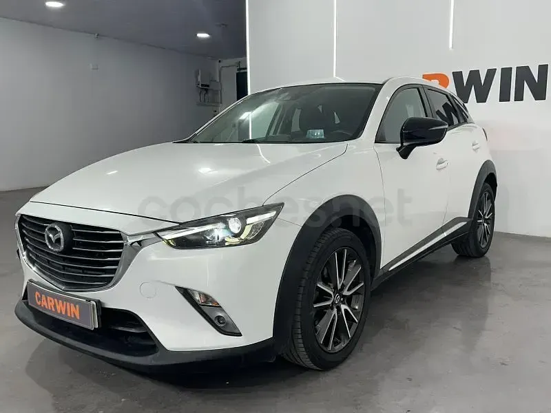 Begagnad Mazda CX-3 Style 105 HK (77 kW) 2015 Vit SUV