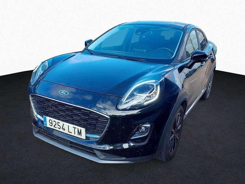 Negro Usado 2021 Ford Puma Titanium SUV | 18.500 € (Buen precio) - Imagen 1/4