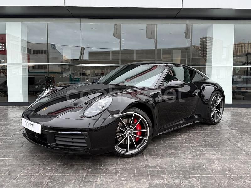 Negro Usado 2020 Porsche 911 Carrera 4S Coupe | 162.500 € - Imagen 1/4