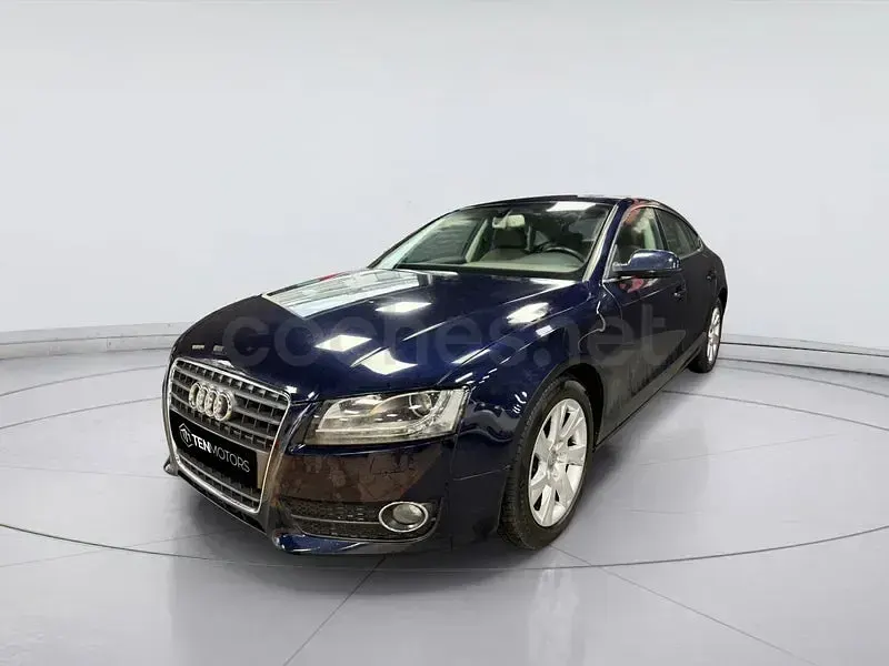 Begagnad Audi A5 Sportback 170 HK (125 kW) 2010 Blå Halvkombi