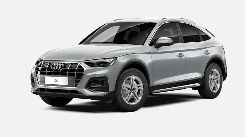 Gris plata Usado 2022 Audi Q5 Sportback Advanced Plus SUV | 38.300 € (Buen precio) - Imagen 1/4