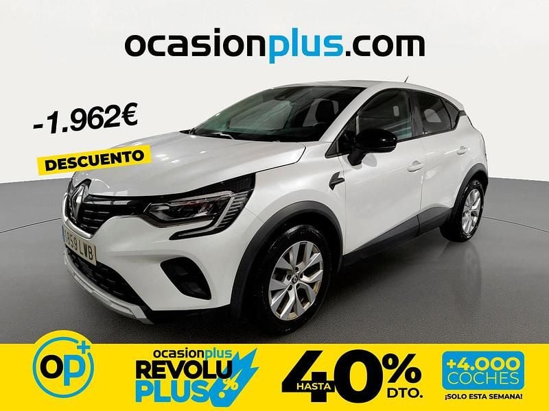 Usado Renault Captur Intens 100 CV (73 kW) 2022 Blanco SUV