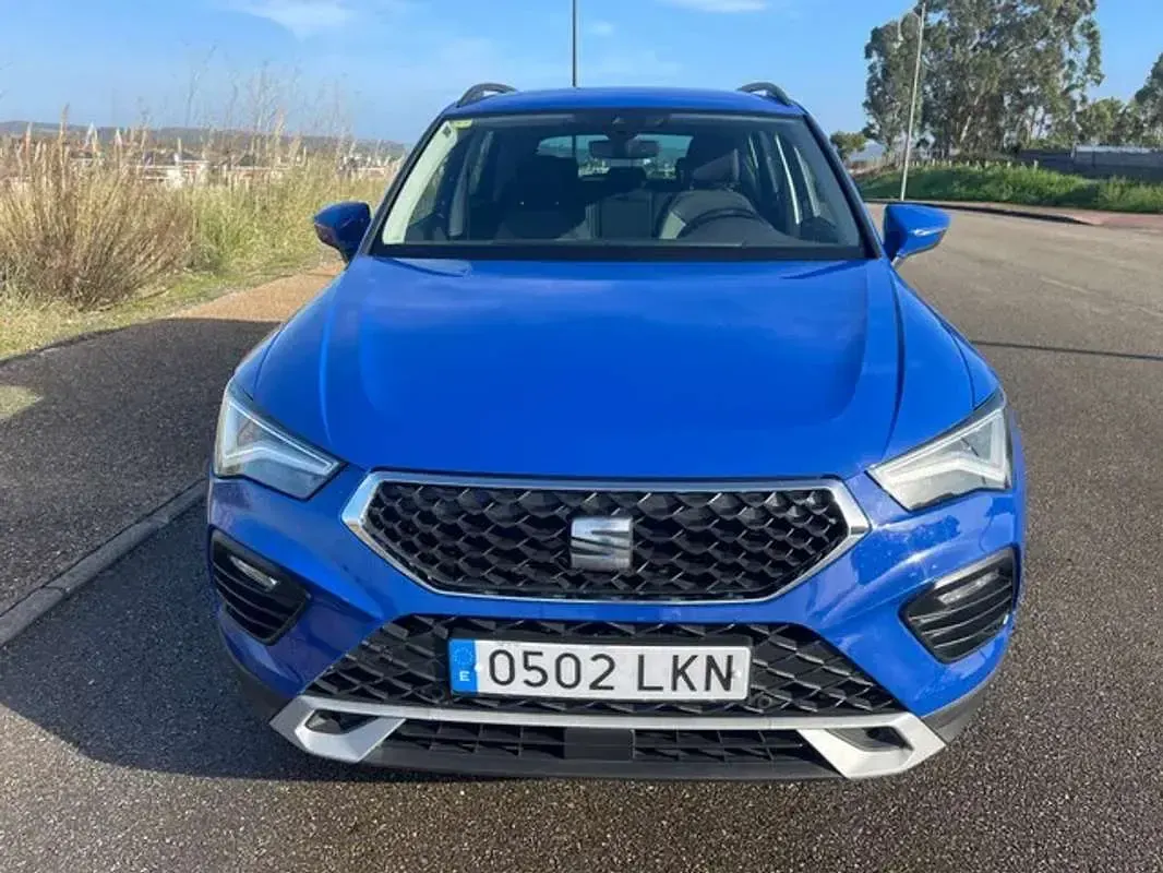 Usado Seat Ateca Style 150 CV (110 kW) 2021 Azul SUV