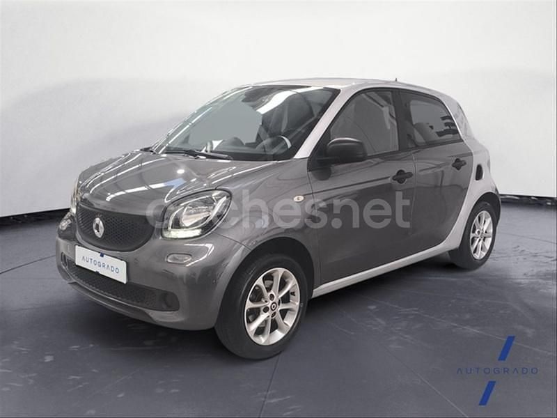 Gris / plata Usado 2015 Smart ForFour Utilitario | 9490 € (Precio justo) - Imagen 1/4