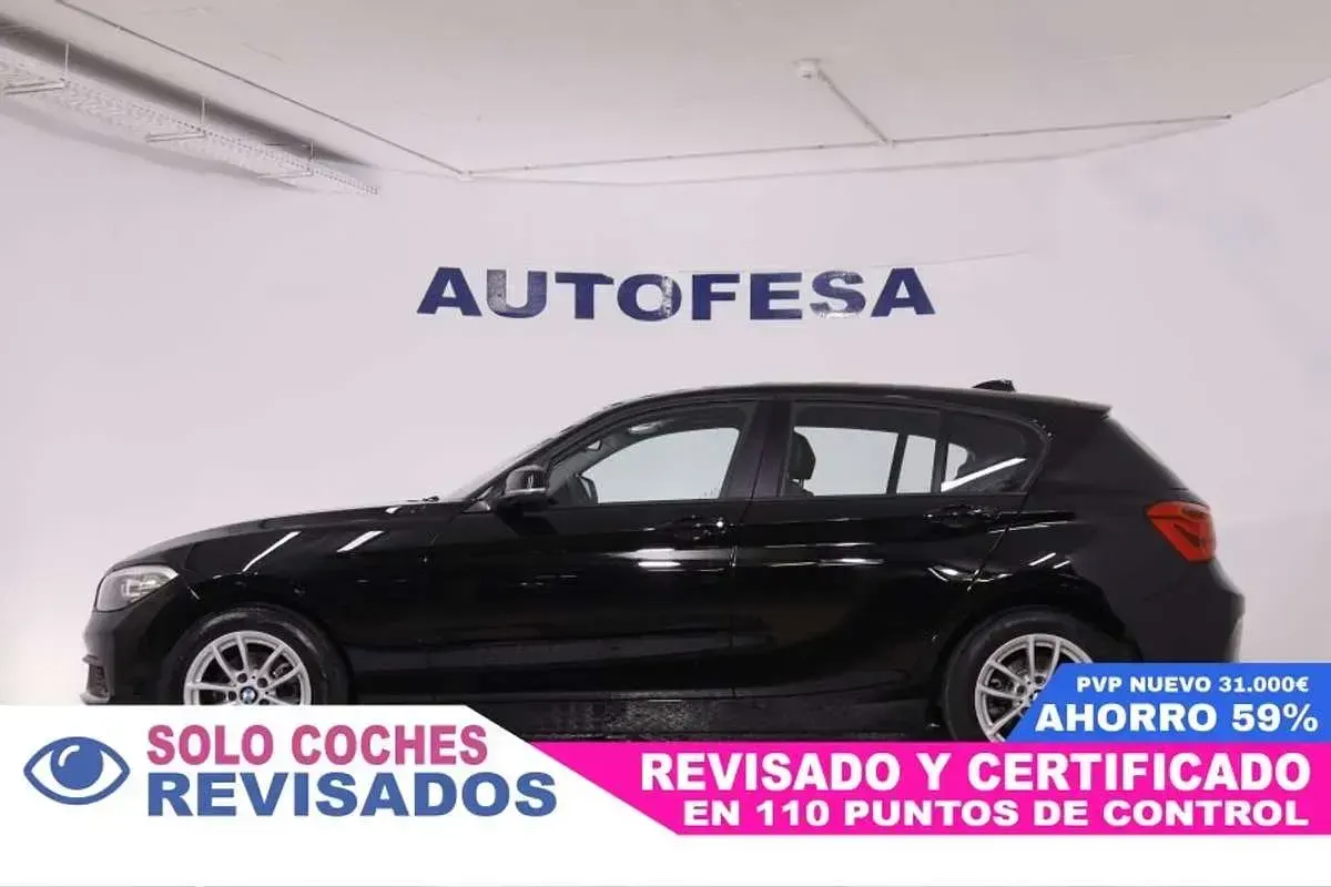 Usado BMW 116 109 CV (80 kW) 2018 Negro Utilitario